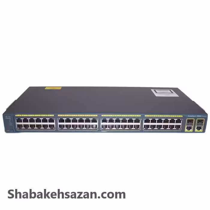 سوییچ 48 پورت سیسکو مدل WS-C2960X-48FPD-L ریفر