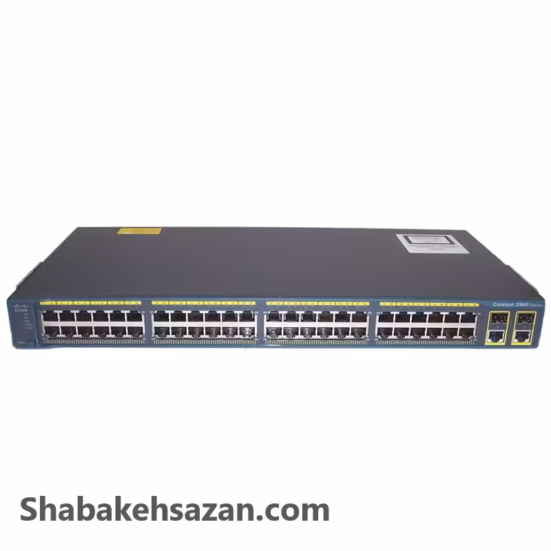 سوییچ 48 پورت سیسکو مدل WS-C2960X-48FPD-L ریفر