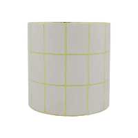 لیبل کاغذی سایز 25×35 میلی متر سه ردیفه