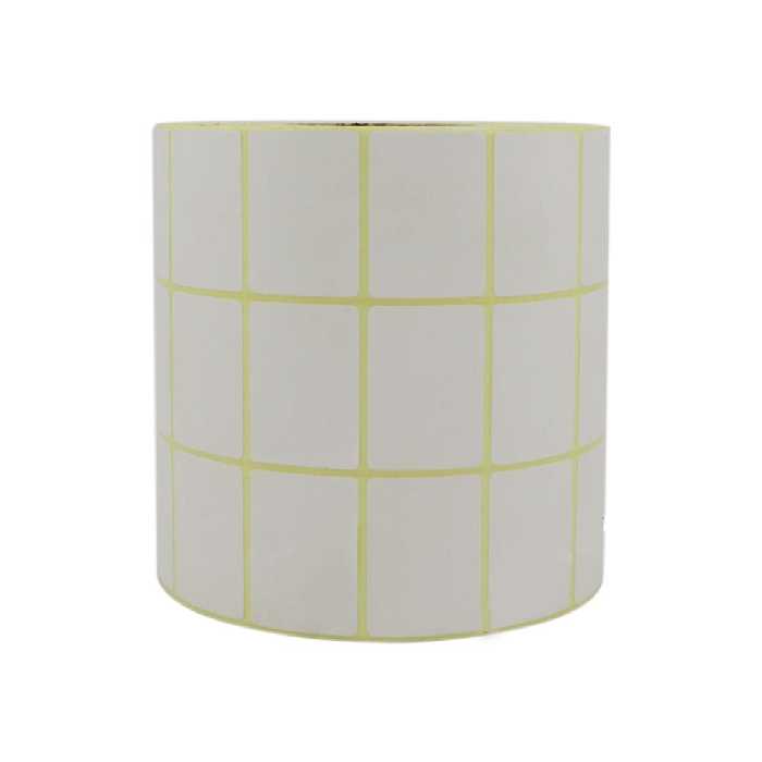 لیبل کاغذی سایز 25×35 میلی متر سه ردیفه