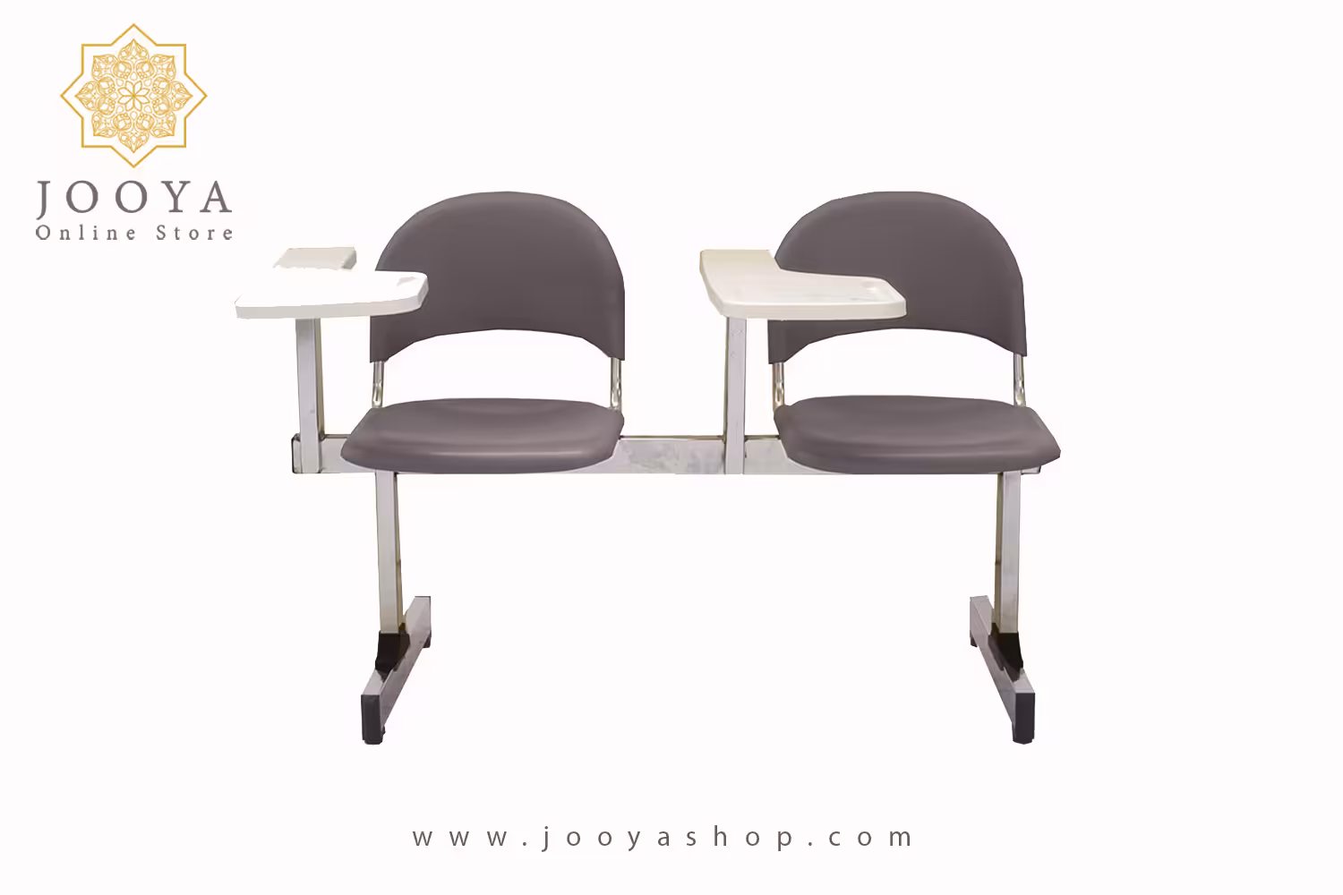 نیمکت آموزشی دو نفره نظری مدل متال پلاست کد 532