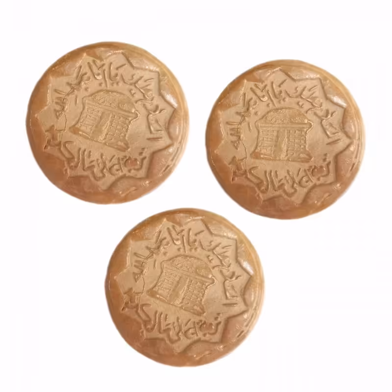 مهر نماز تربت اصل کربلا  مدل دایره بسته 3 عددی