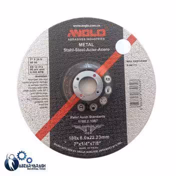 سنگ ساب آهن انگلو 222*6*180 مدل . - ابزار یراق