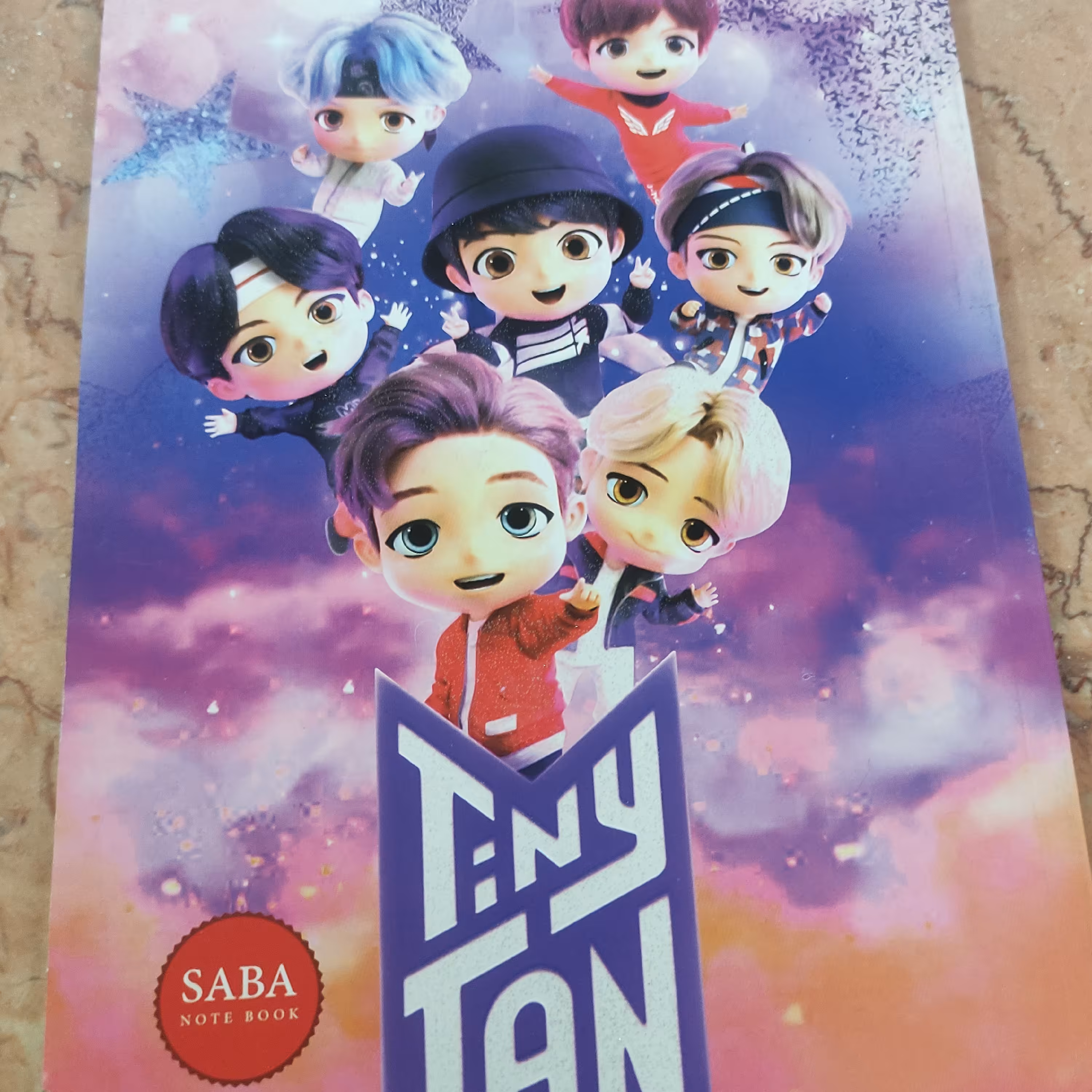 دفتر مشق 50 برگ طرح کارتونی