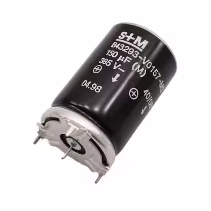 مجموعه 4 عددی خازن الکترولیتی صوتی 150uF / 385V مارک SIEMENS