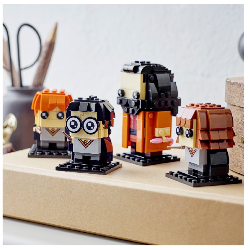 ست لگو سری بریک هدز طرح هری پاتر هرماینی رون هاگرید کد 40495
Lego Brick Headz Harry Hermione Ron  Hagrid 40495