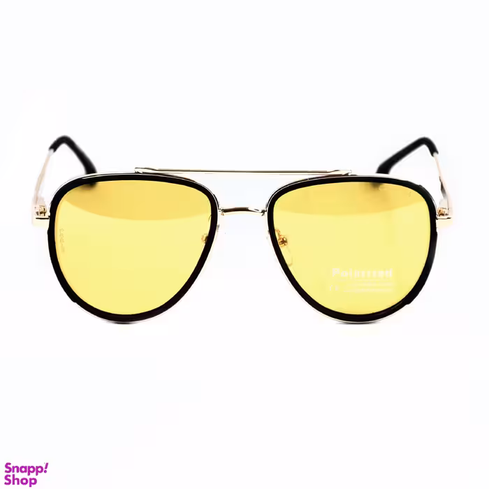 عینک آفتابی مردانه خلبانی طرح CARRERA کد 6813 رنگ طلایی