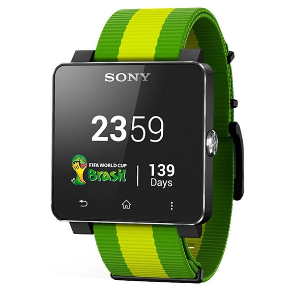 ساعت مچی هوشمند سونی مدل SW2 بند برزنتی