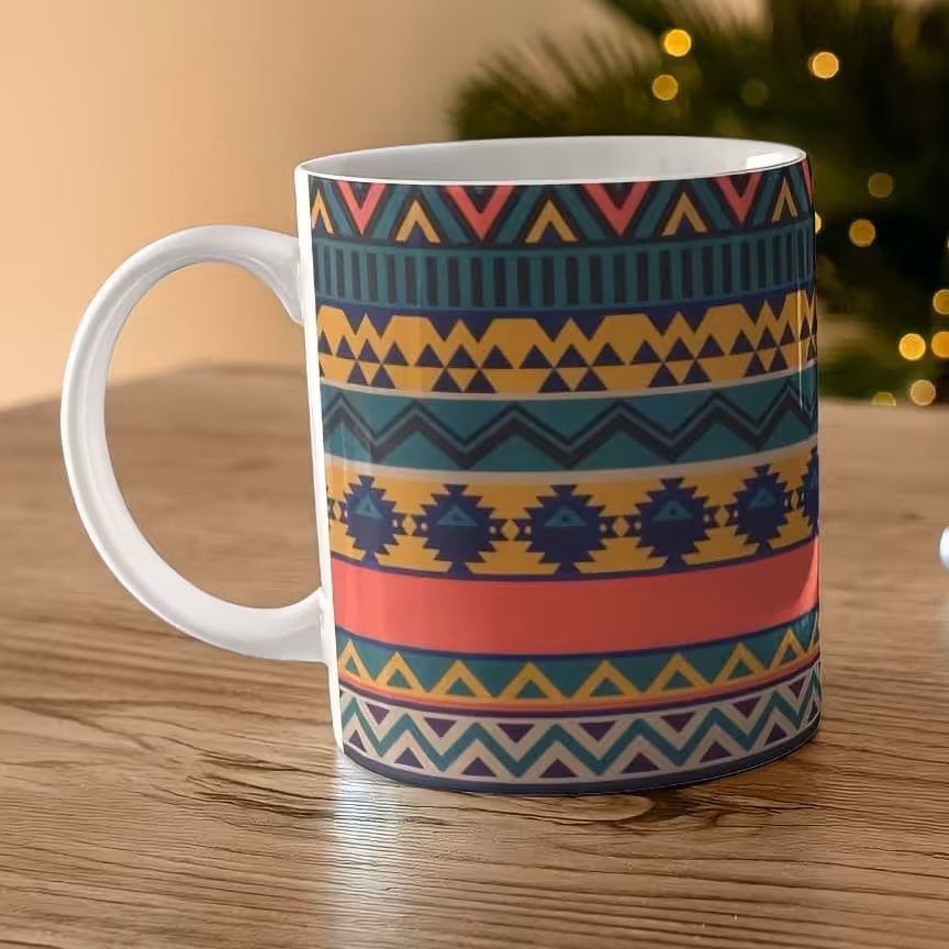 ماگ سرامیکی طرح سنتی کد819