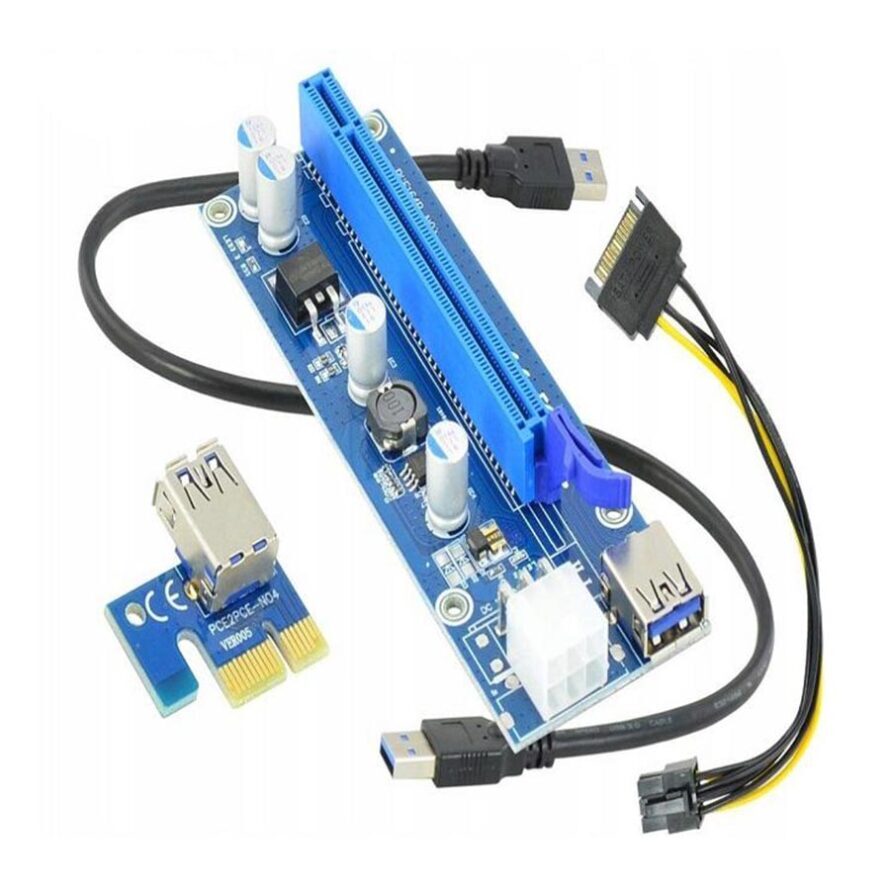 مبدل رایزر PCI Express به 16x گرافیک 009S