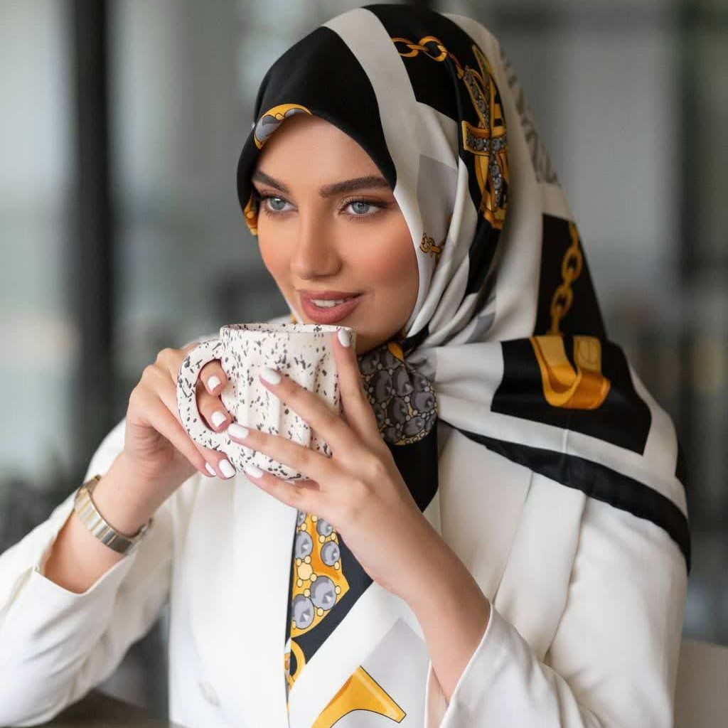 روسری ابریشم 