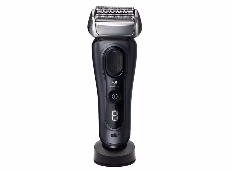 ریش تراش شارژی براون Braun men&#39;s electric razor 8519s With Power Case
