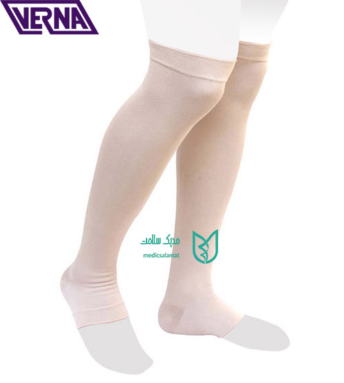 جوراب واریس ورنا با کفه بالای زانو کلاس 2 VERNA AF