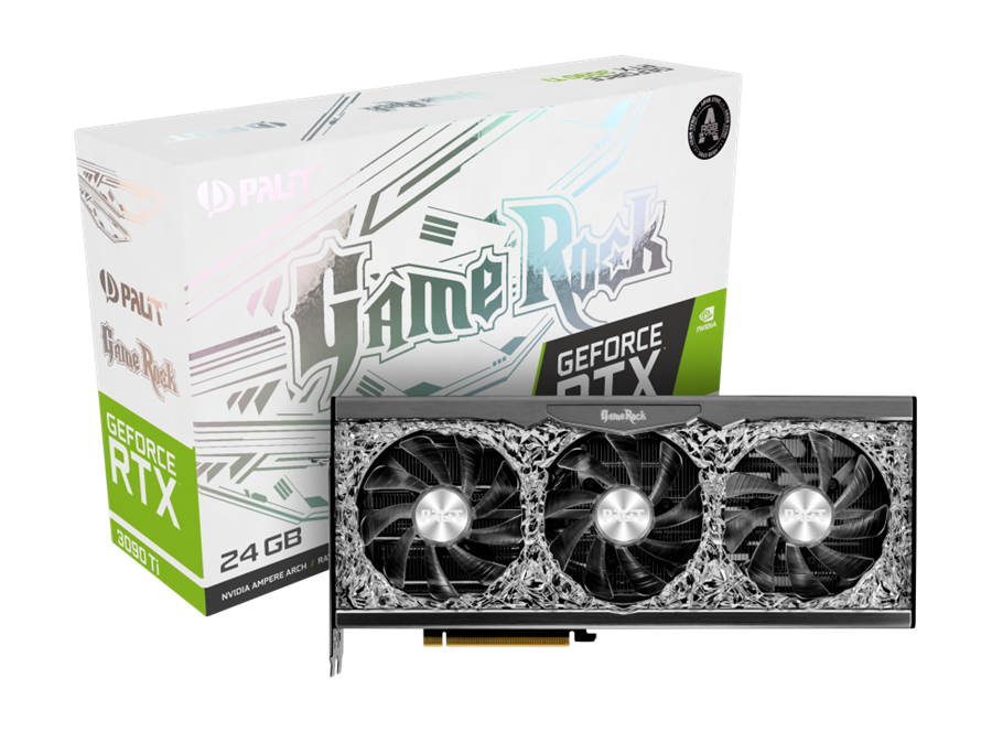 کارت گرافیک  پلیت مدل GeForce RTX™ 3090 Ti GameRock حافظه 24 گیگابایت