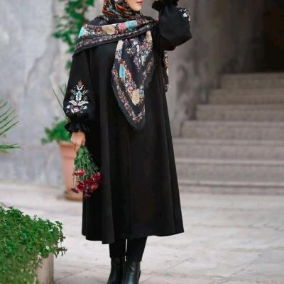 مانتو مجلسی کرپ مدل سوگل