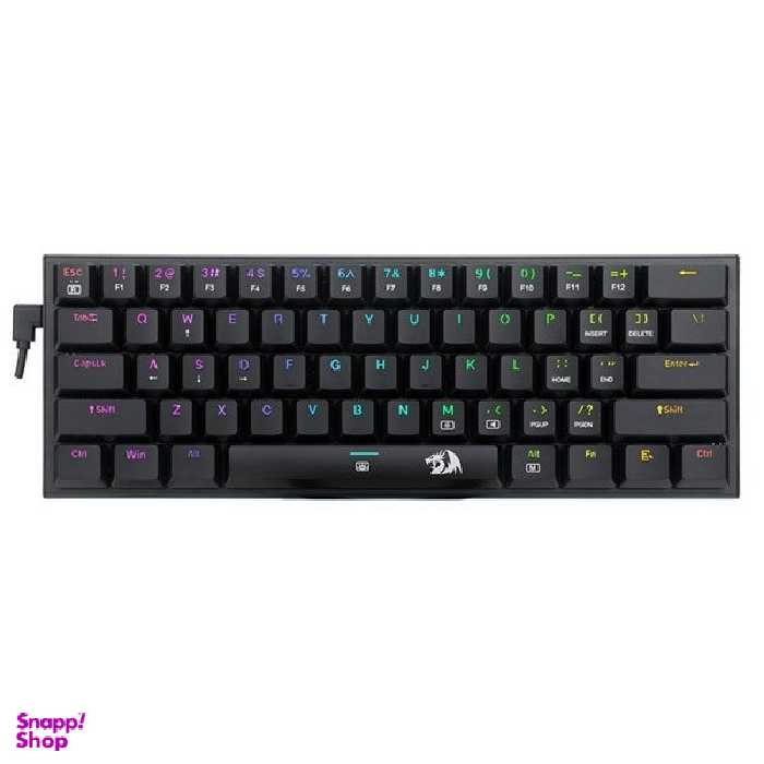 کیبورد مخصوص بازی ردراگون مدل K614 ANIVIA RGB
