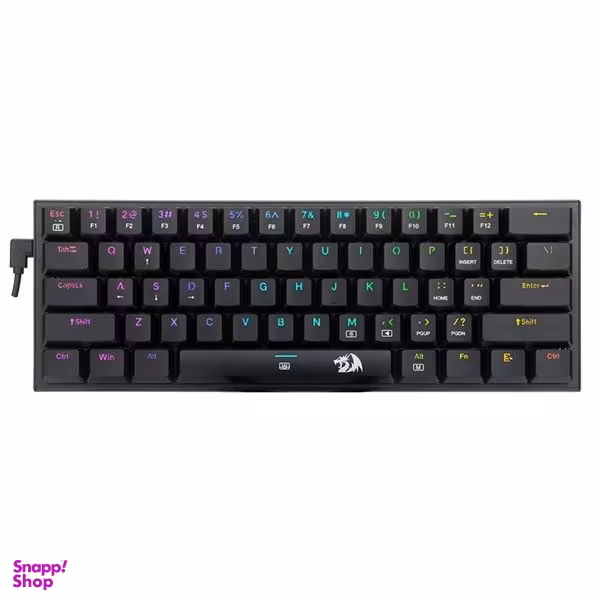کیبورد مخصوص بازی ردراگون مدل K614 ANIVIA RGB