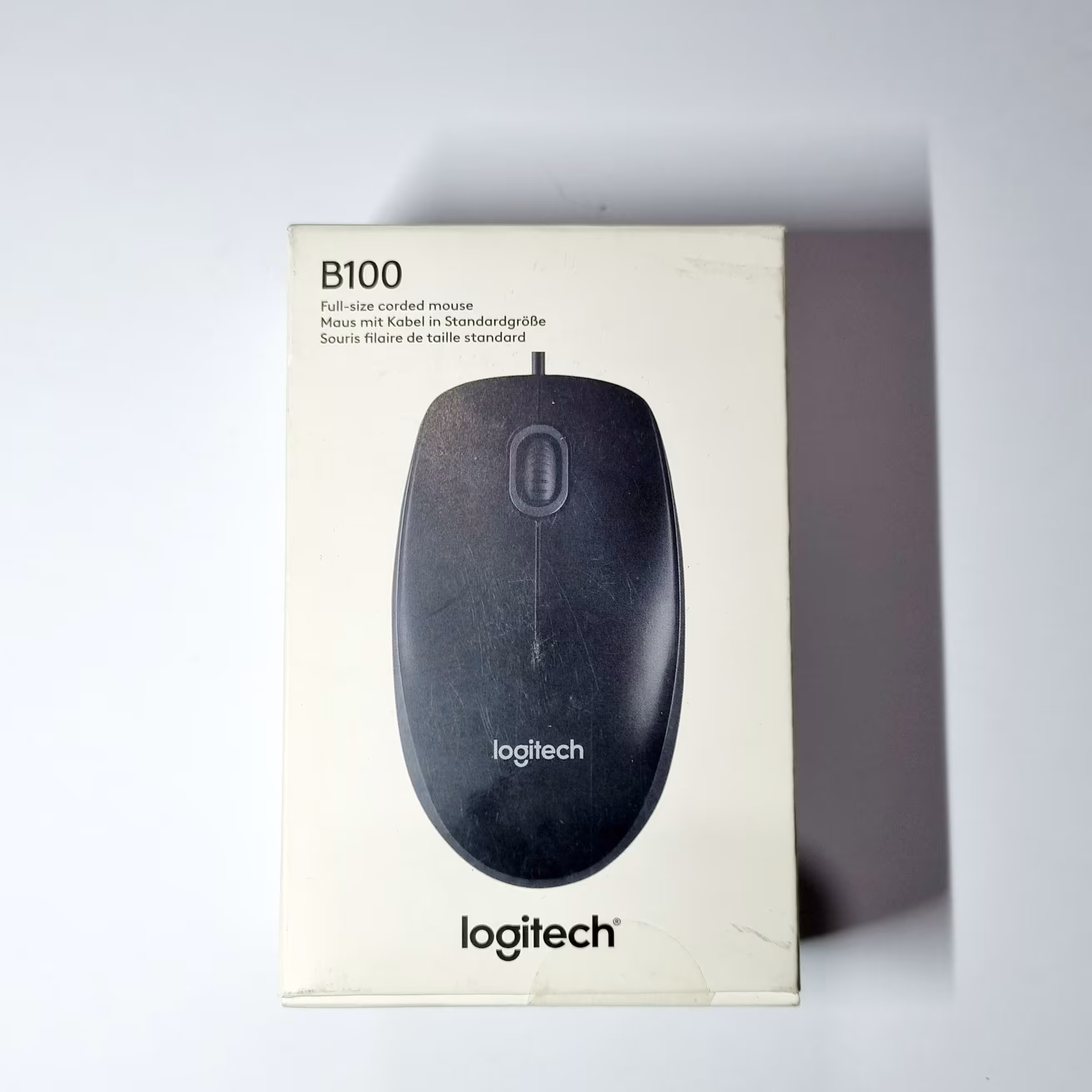 ماوس لاجیتک مدل B100 ا Logitech B100 Mouse