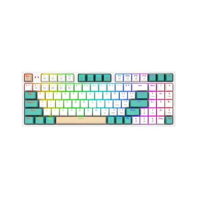 کیبورد مکانیکی گیمینگ ردراگون مدل K643 WGC RGB PRO