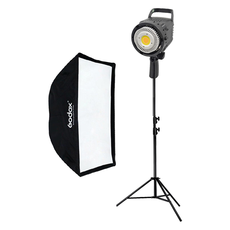 کیت ویدئو لایت COB BK-1201 با سافت باکس گودکس D-kit10