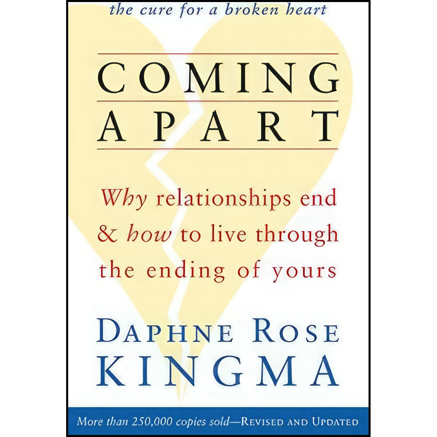 کتاب زبان اصلی Coming Apart اثر Daphne Rose Kingma