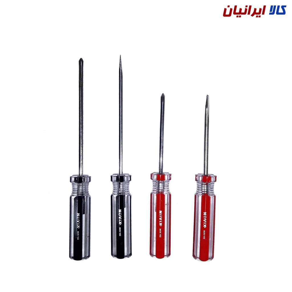 مجموعه 4 عددی پیچ گوشتی Novix