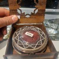 زعفران نگین 5 گرمی خاتم کادوئی 