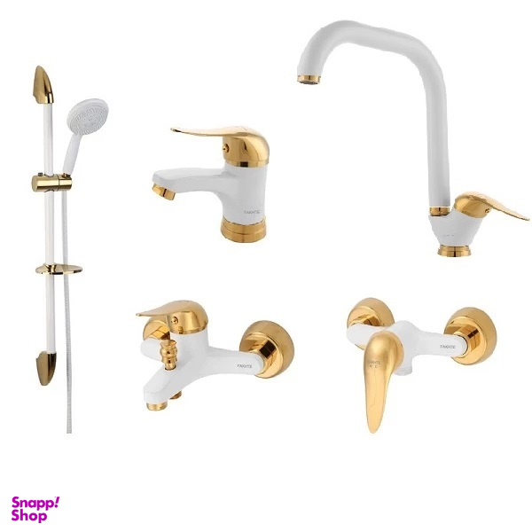 ست شیرآلات فاخته مدل زحل کد ST2 KH مجموعه 5 عددی