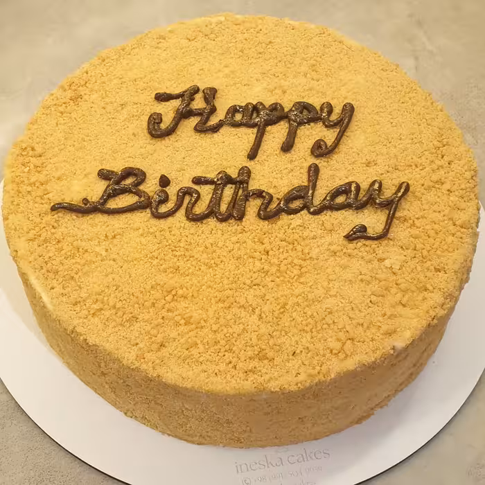 کیک عسل کلاسیک اروپایی 