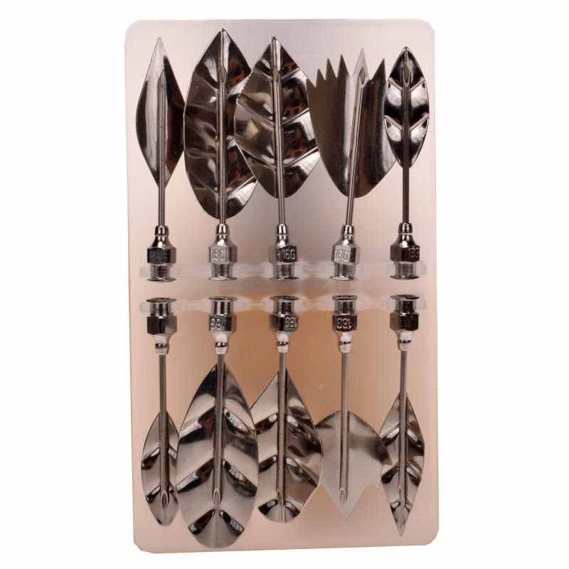 سرنگ و ابزار تزریق ژله فلزی 10 عددی