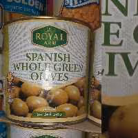 زیتون سبز وزن ناخالص 3 کیلوگرمی 