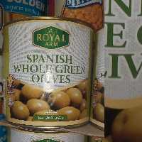 زیتون سبز وزن ناخالص 3 کیلوگرمی 