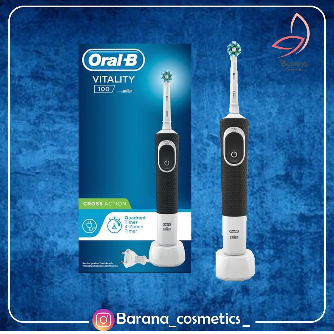 مسواک برقی Oral-B
قابل شارژ با دسته ارگونومیک
تایمر 2 دقیقه