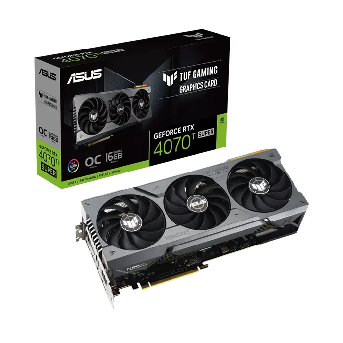 کارت گرافیک ایسوس TUF Gaming GeForce RTX 4070 Ti SUPER OC Edition 16GB