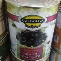 زیتون سیاه اسلایس3000گرمی