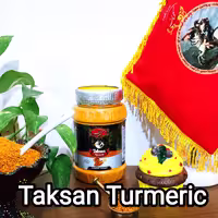 زردچوبه هندی درجه یک500گرمی( قوطی پت) تکسان،ضمانت کیفیت