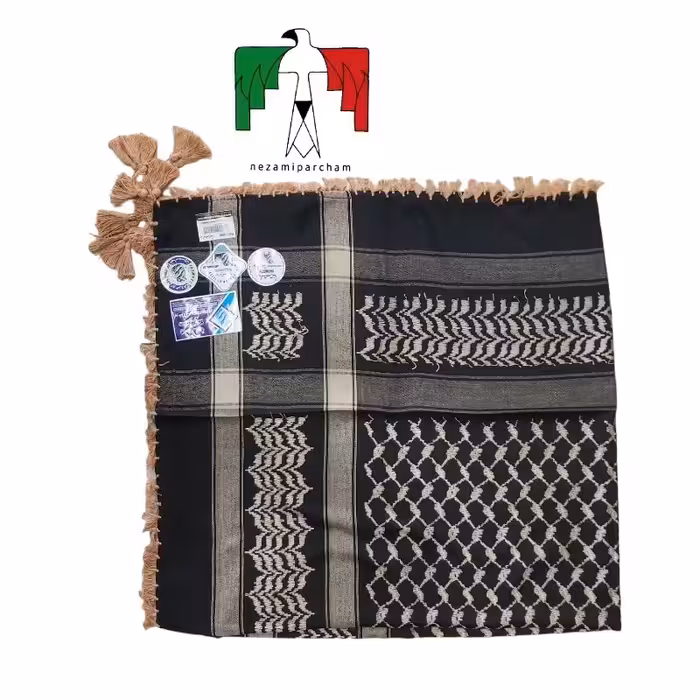 چفیه عربی ساخت هند اعلا زرد چفیه هندی درجه یک چفیه عربی زرد چفیه کوهنوردی چفیه استتار شال عربی نخی خنک چفیه عراقی