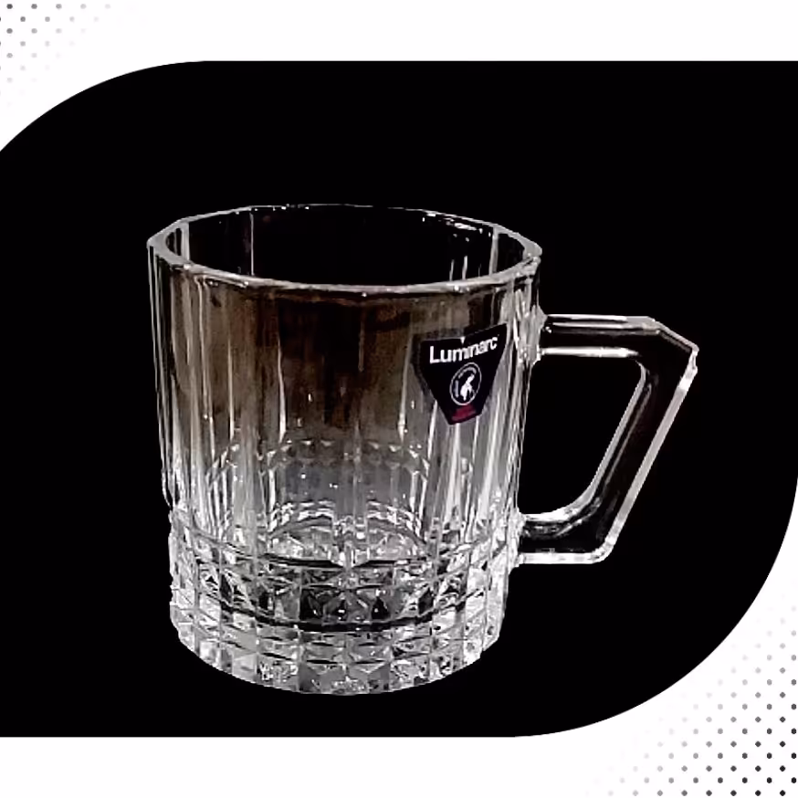 فنجان چایخوری 6 عددی لومینارک مدل الیز 