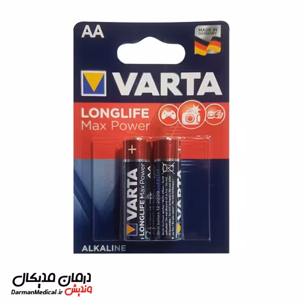 باتری قلمی وارتا مدل لانگ لایف بسته 2 عددی کد MAX-4706
