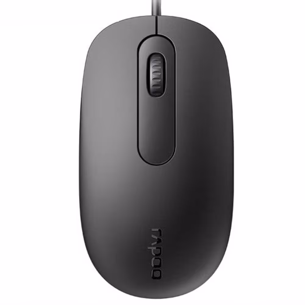 ماوس رپو مشکی مدل Rapoo black mouse N200