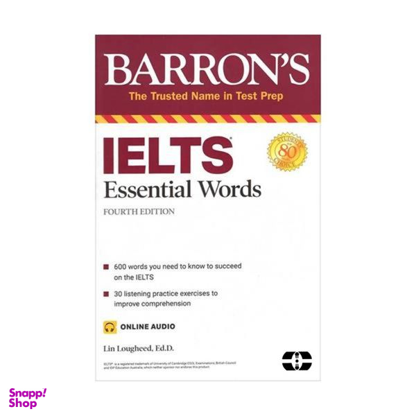 کتاب Barrons IELTS Essential Words 4th اثر Lin Lougheed انتشارات سپاهان