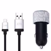 شارژر فندکی جاست موبایل مدل Highway Max به همراه کابل لایتنینگ - Hiapple.ir