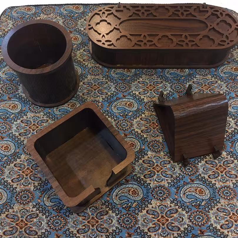 ست چوبی رومیزی اداری