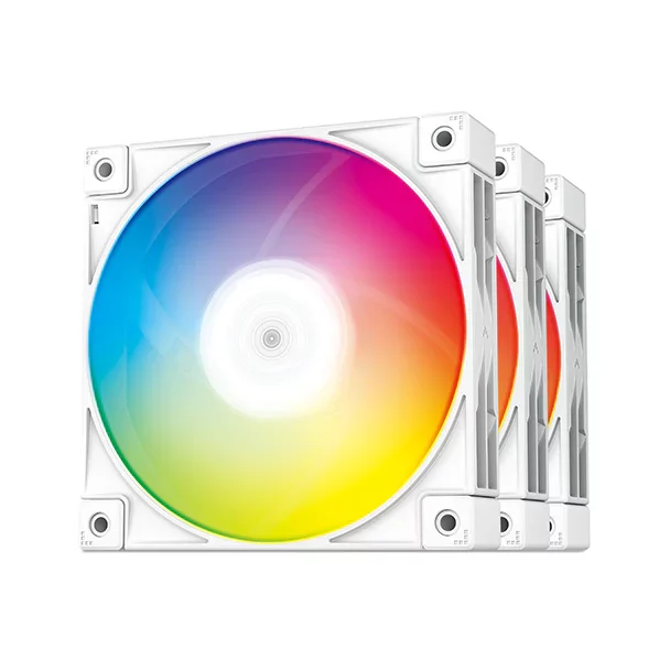قیمت و خرید فن کیس دیپ کول FC120 سفید سه عددی