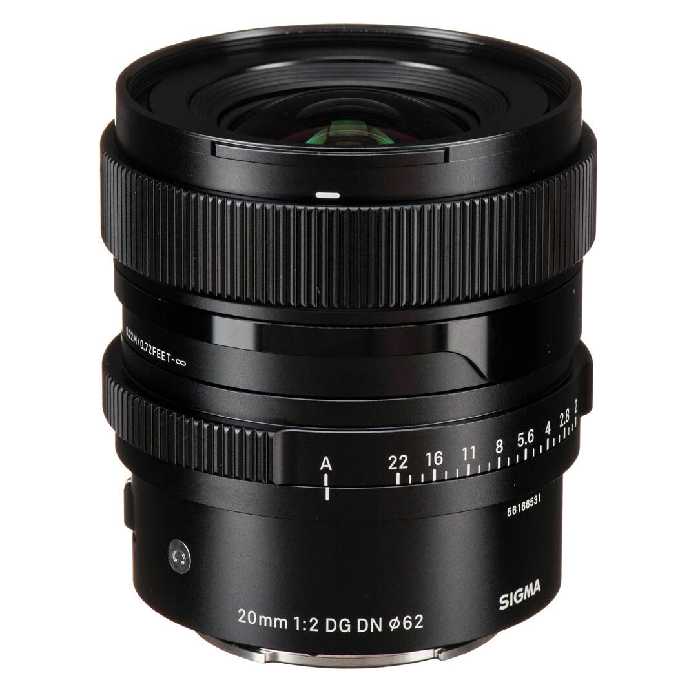 لنز سیگما Sigma 20mm f/2 DG DN Contemporary برای مانت سونی