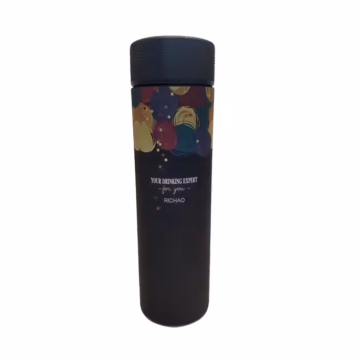 فلاسک دمنوش Richao طرح آبرنگ 450میلی لیتر