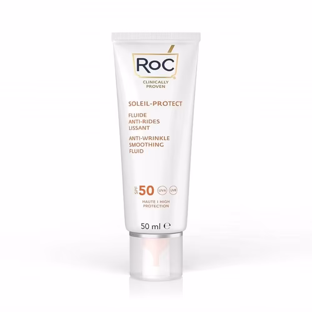 ضد آفتاب فلوئید SPF50 رک ROC حجم 50 میل