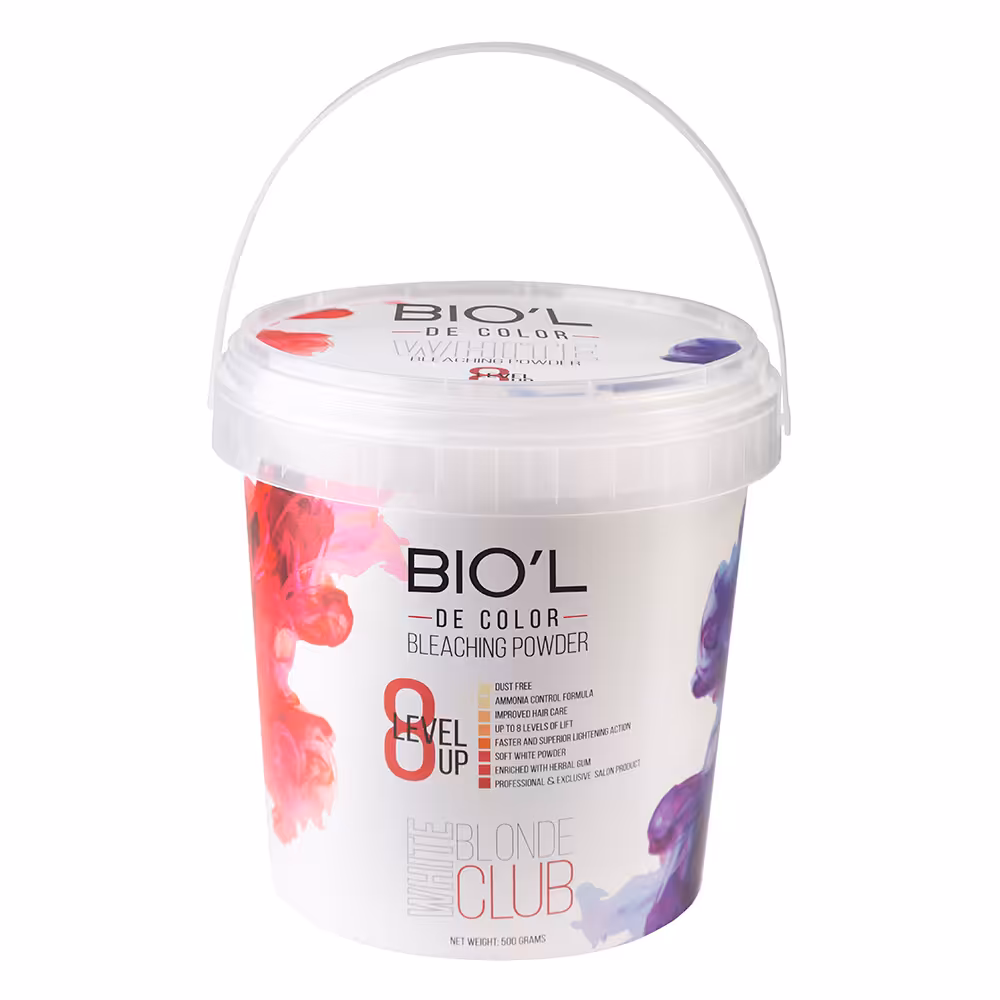 بیول پودر دکلره سفید فاقد غبار 500 گرم