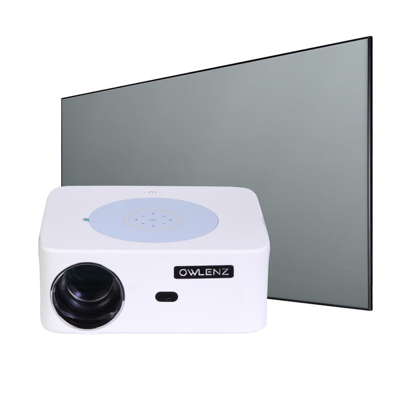 مینی ویدئو پروژکتور النز مدل SD800 به همراه پرده نمایش - کالاوما