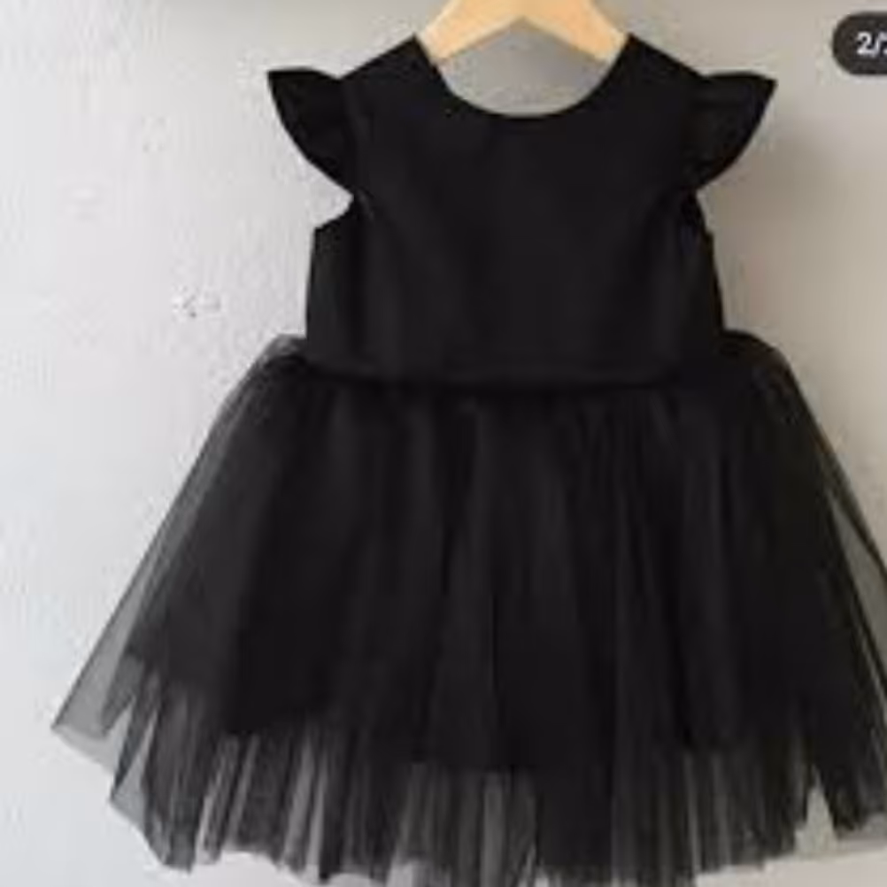 پیراهن سارافون مجلسی محرمی بچگانه دخترانه مناسب ماه محرم